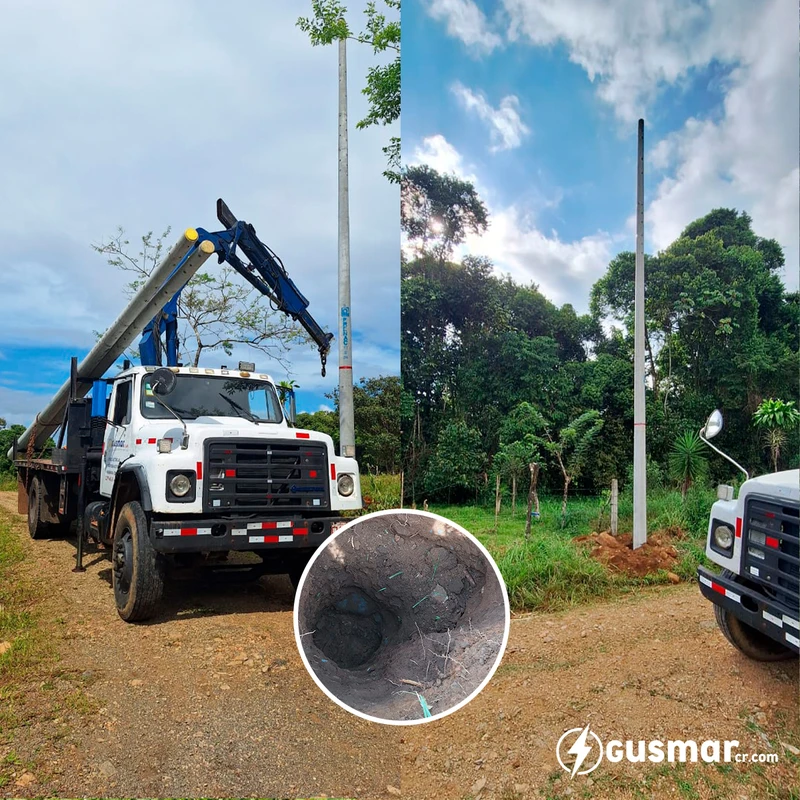 Proyecto eléctrico en Santa Elena, General Viejo