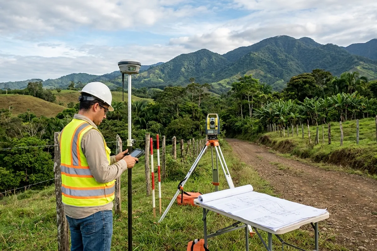 Ingeniería topográfica en Costa Rica: Garantice la viabilidad legal